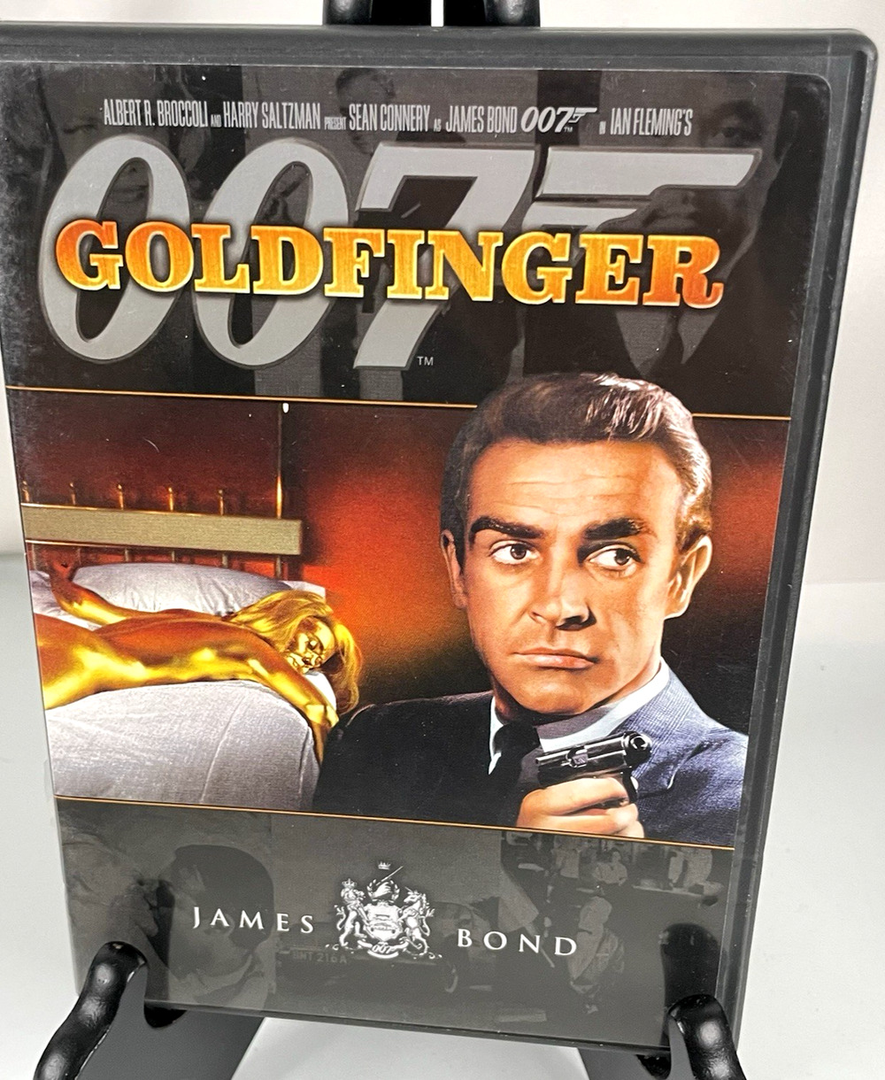 007 Goldfinger DVD Sean Connery James Bond